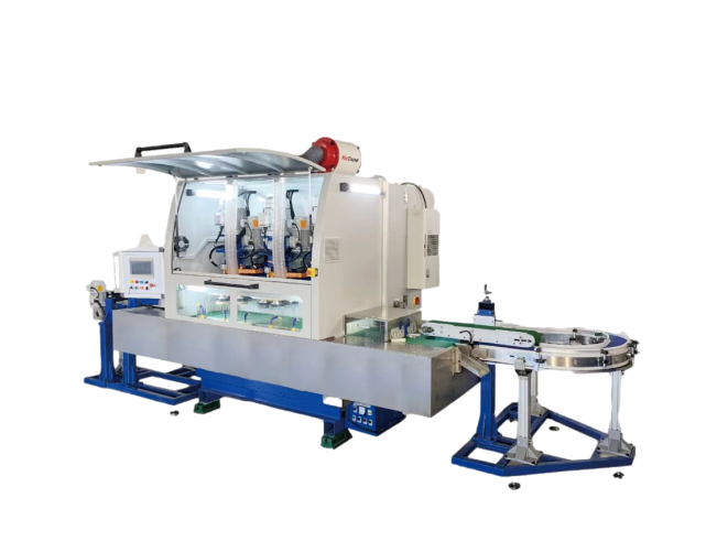 Precision stamping parts deburring machine